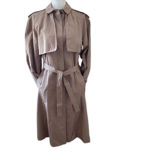 MHI Trench Coat Beige Rain Jacket